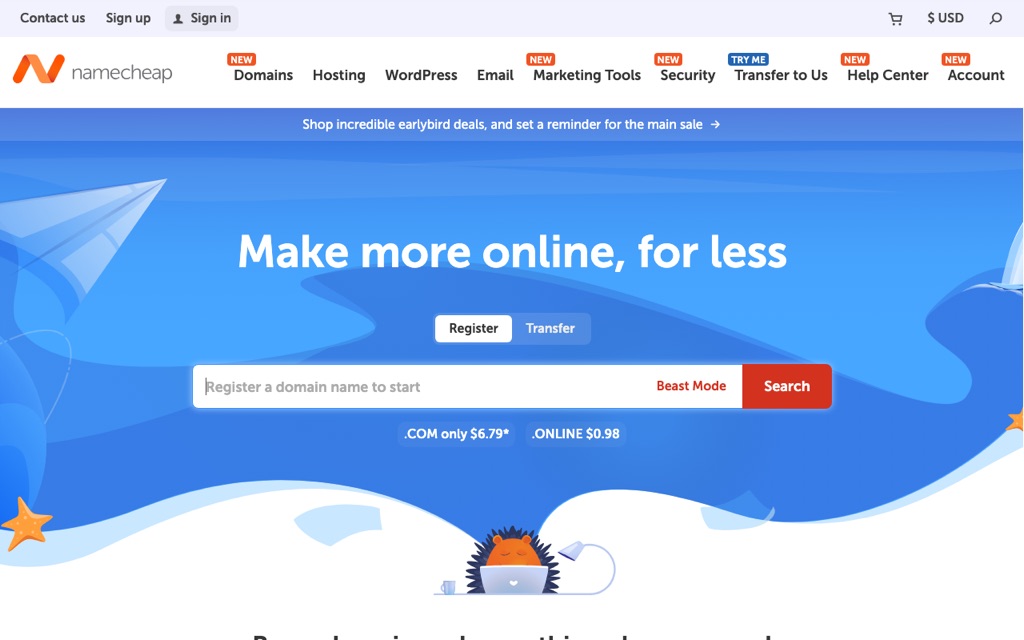 Namecheap vs GoDaddy 域名对比:2026 年新手选哪家才不会被续费价坑?
